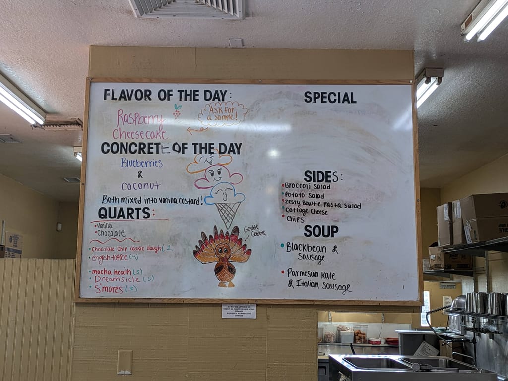 SweetBerries Bradenton, FL Menu