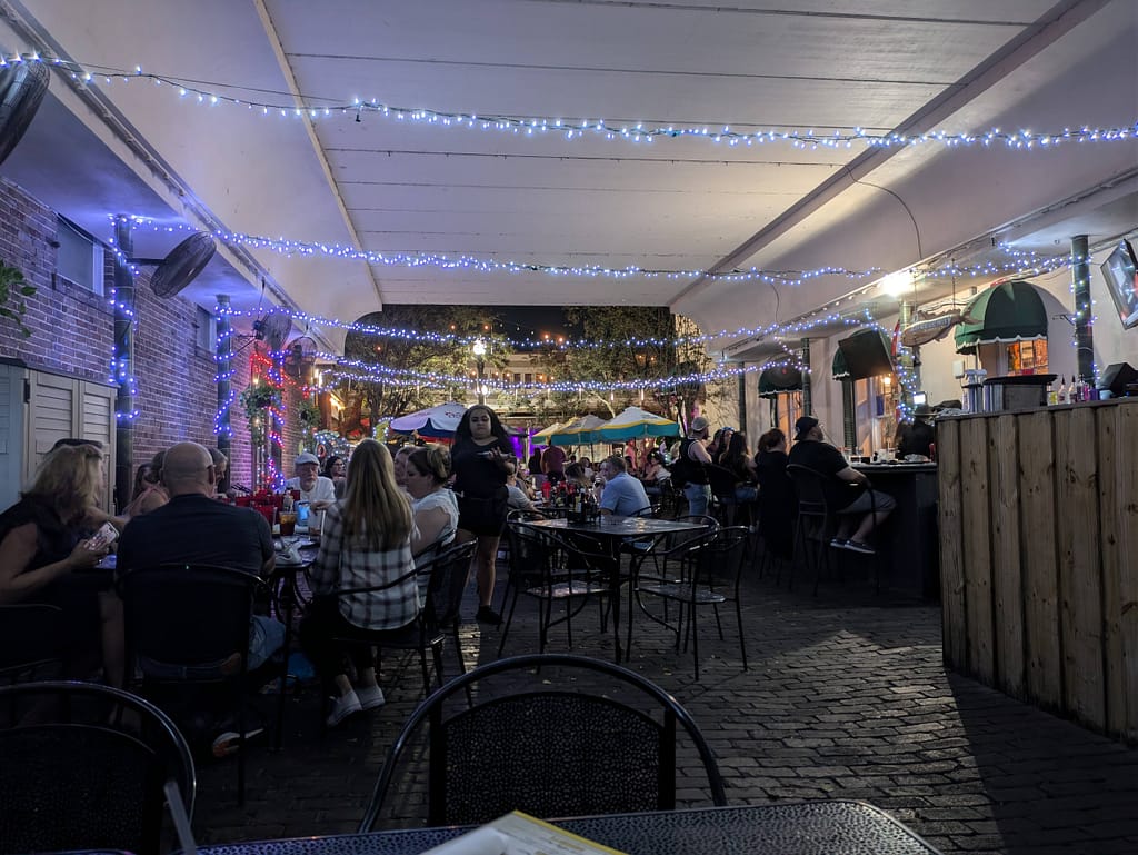 The Breezeway Restaurant & Bar Sanford, FL outdoor seating