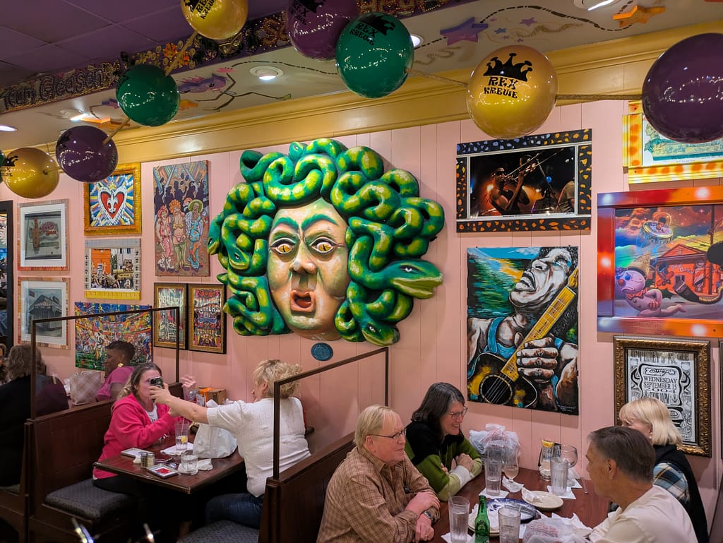 Mardi Gras New Orleans decor