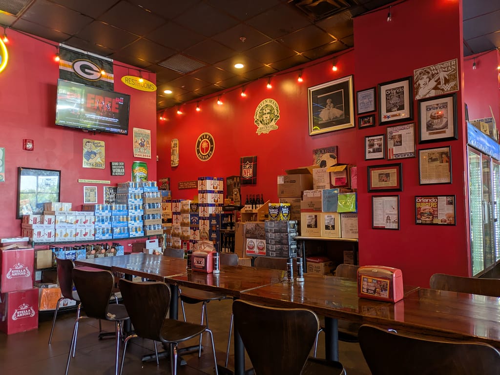 Beth's Burgers Interior