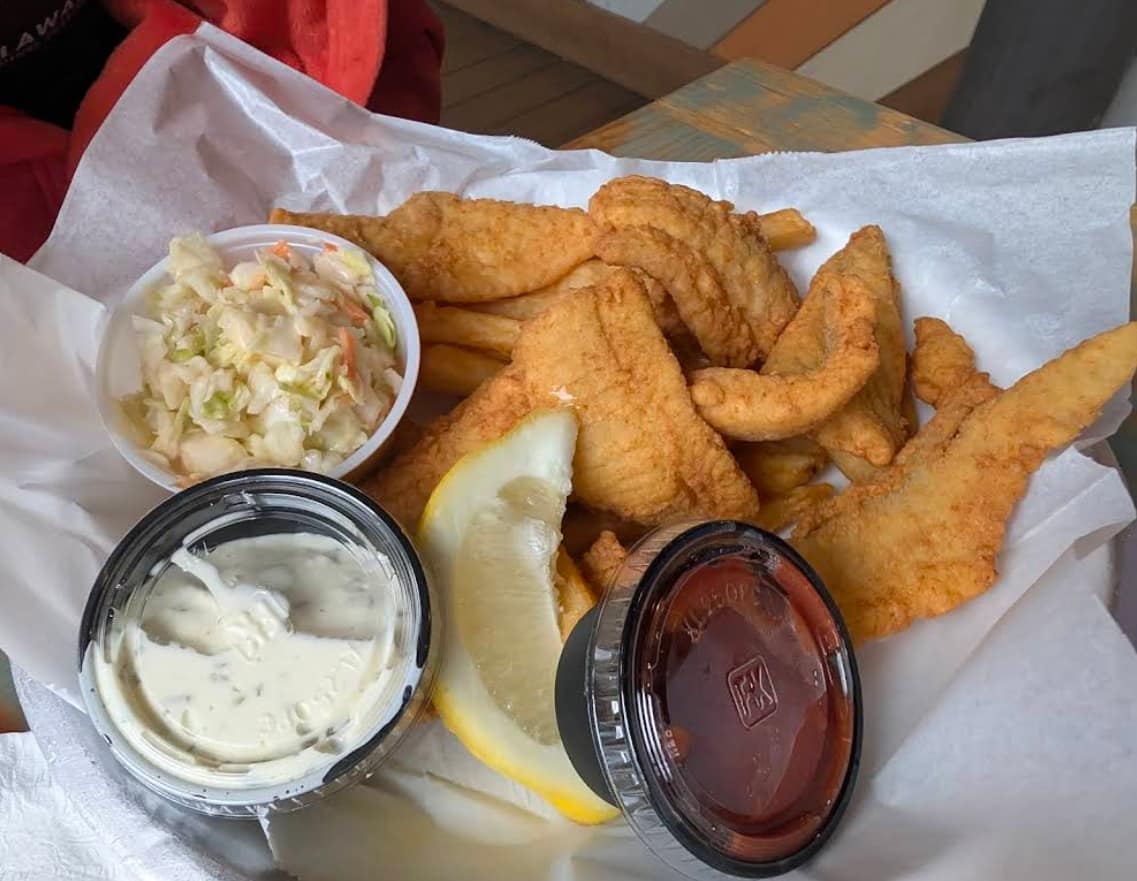 Rusty's Seafood Fried Fish