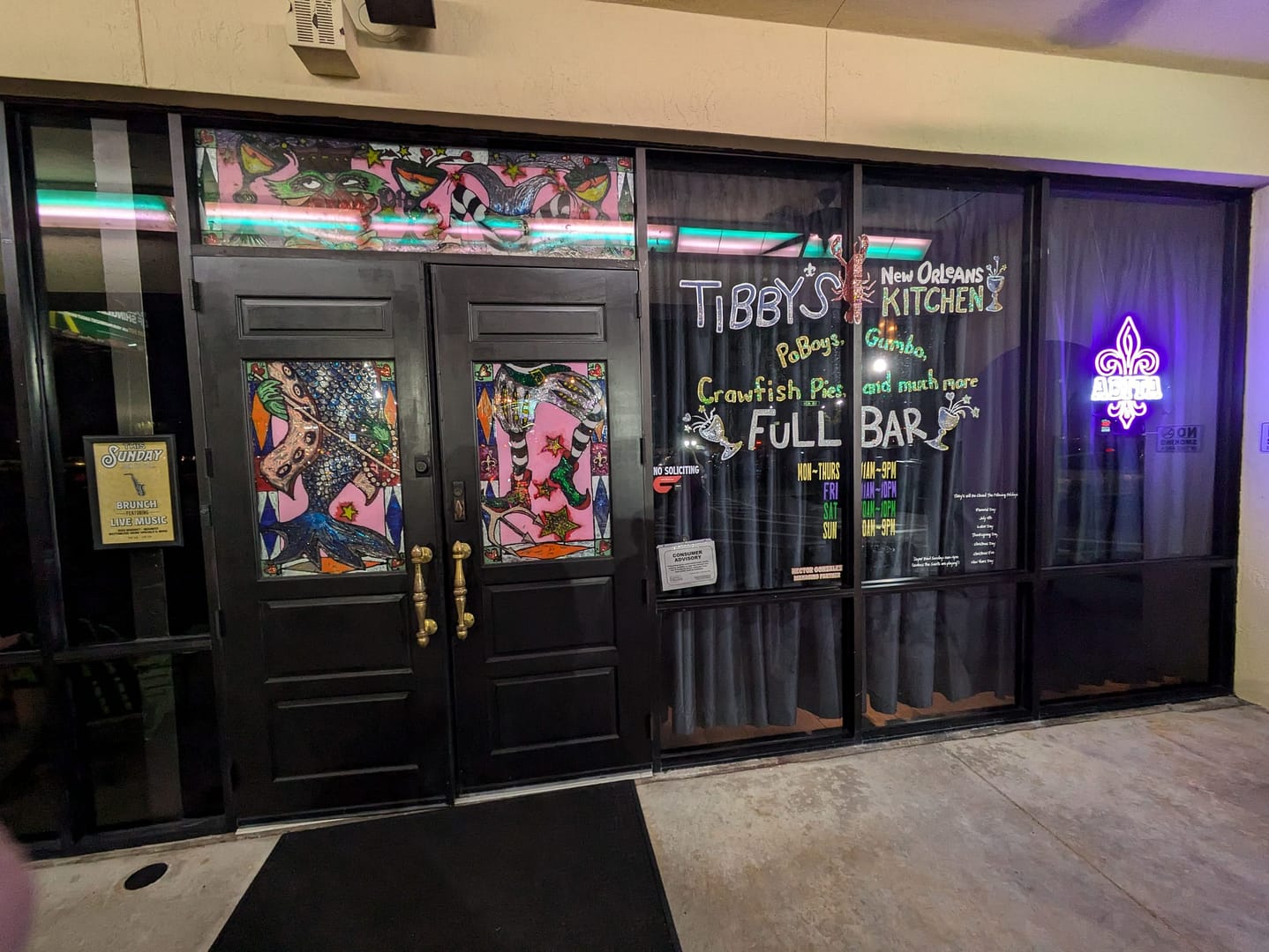 Tibby’s New Orleans Kitchen, Exterior