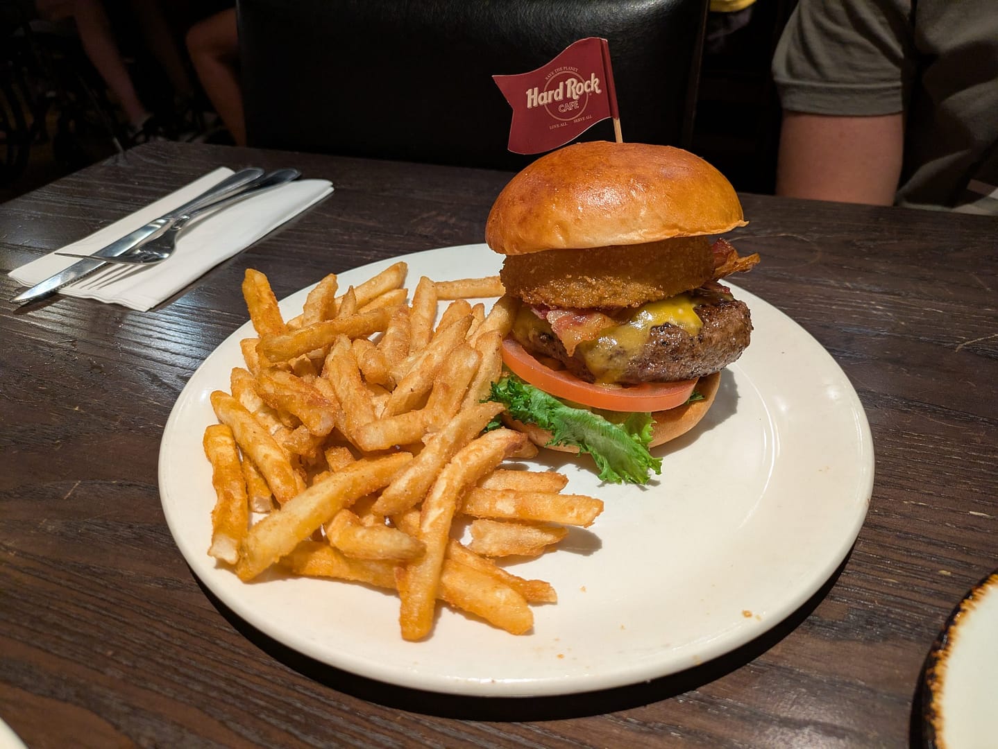 Hard Rock Cafe Orlando at Universal CityWalk Burger