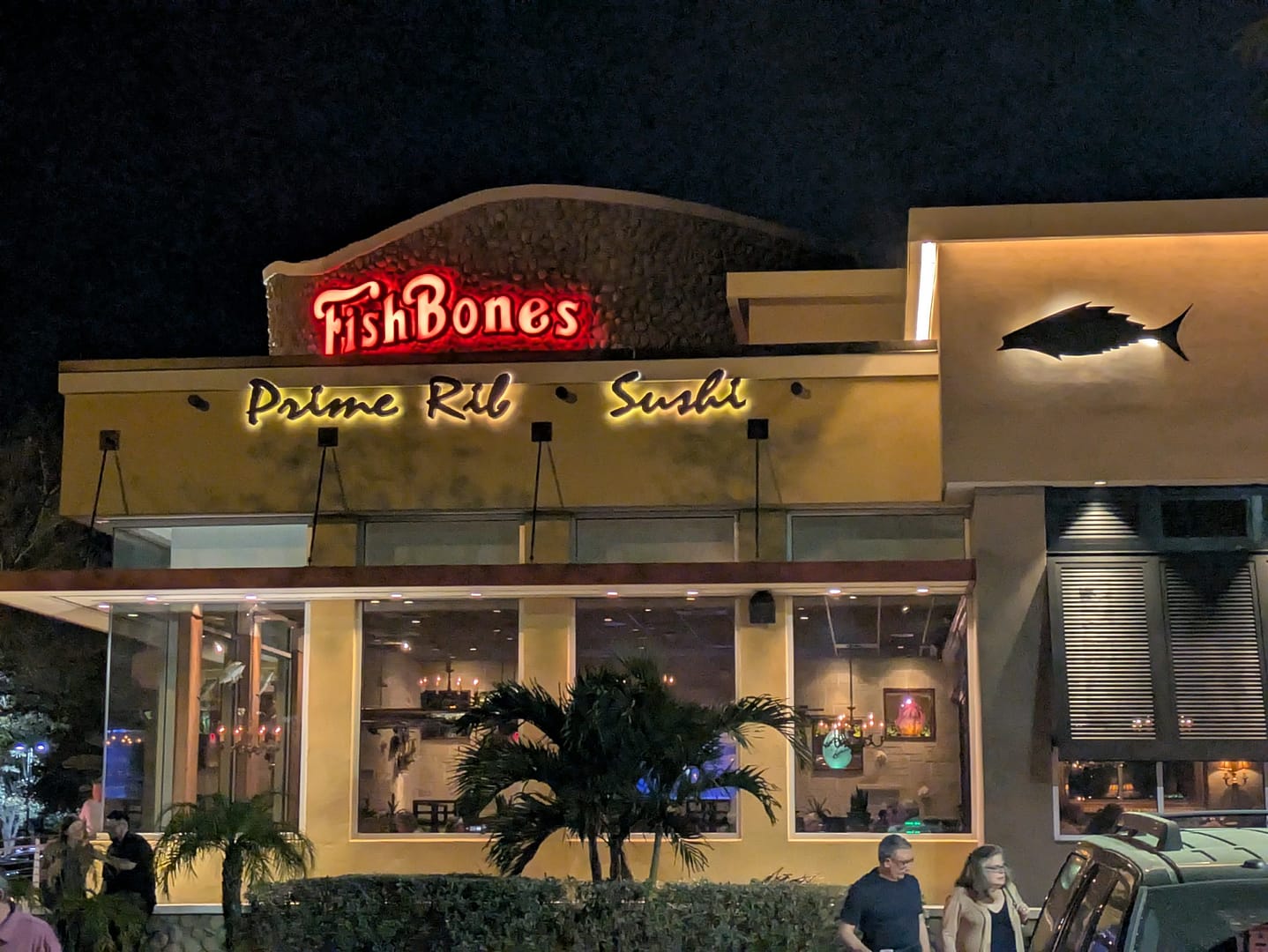 Fishbones Lake Mary, Fl restaurant exterior.