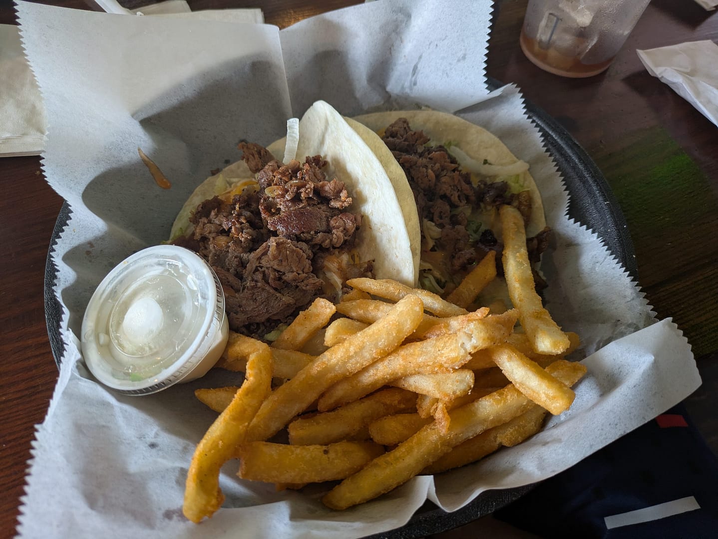 Gator Bites Taco at the Swamp House in Debary, FL