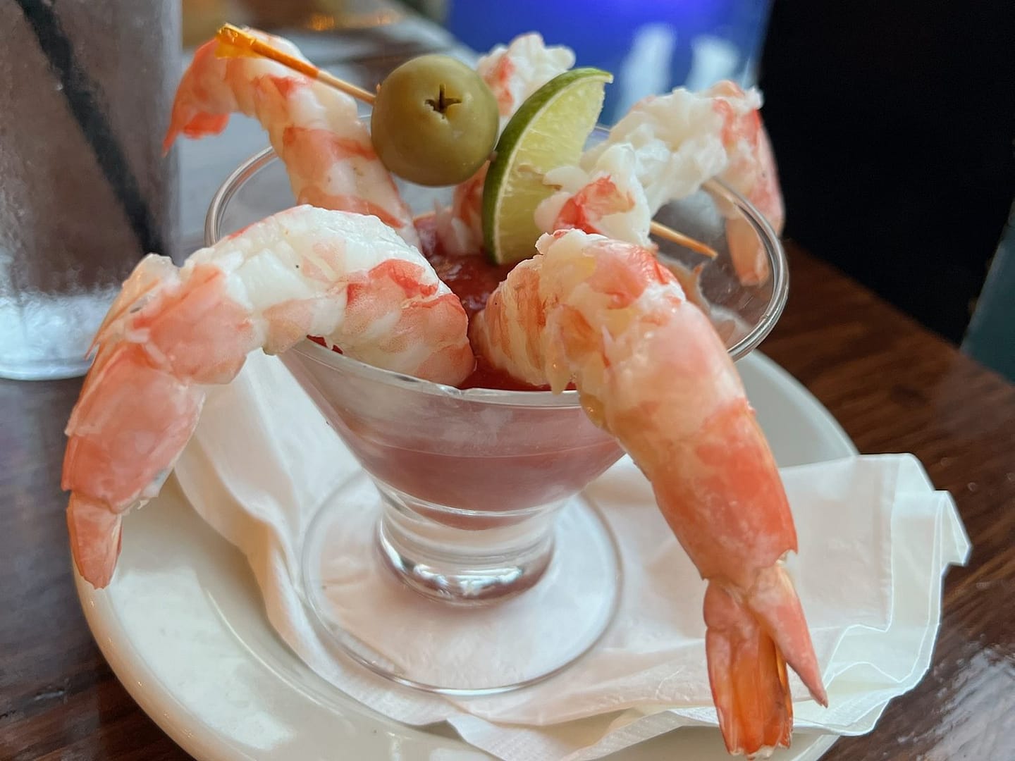 Shrimp Cocktail at at The Island Fish Company