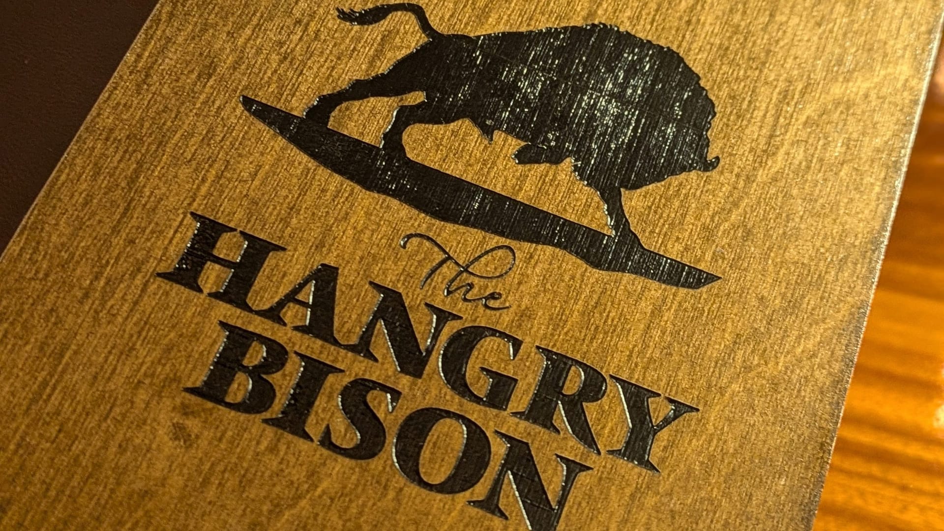 Hangry Bison, Menu